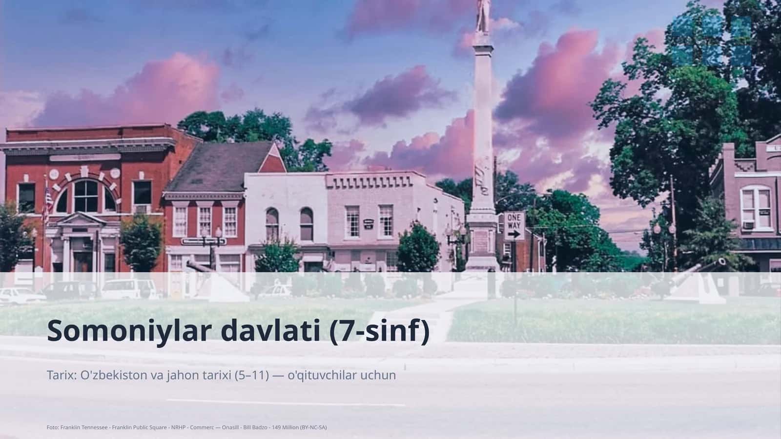 Somoniylar davlati (7-sinf)
