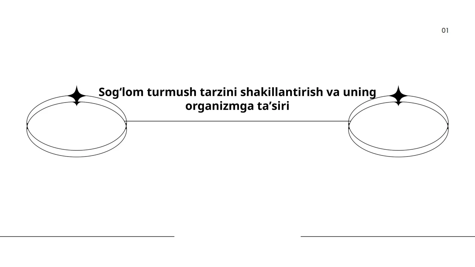 Sogʻlom turmush tarzini shakillantirish va uning organizmga taʼsiri