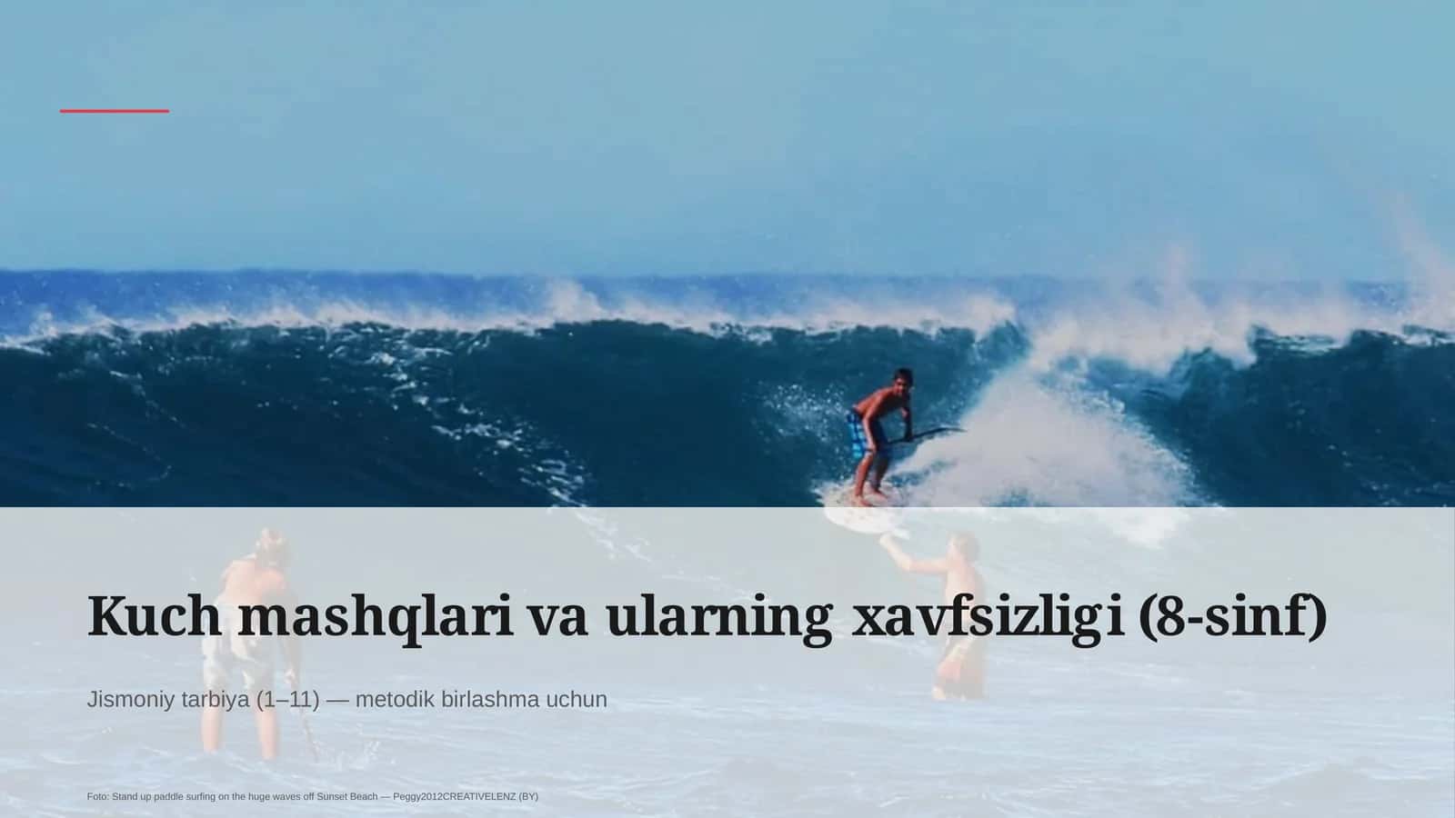 Kuch mashqlari va ularning xavfsizligi (8-sinf)