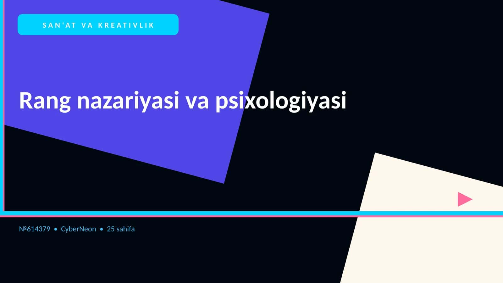 Rang nazariyasi va psixologiyasi