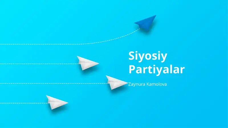 Siyosiy Partiyalar