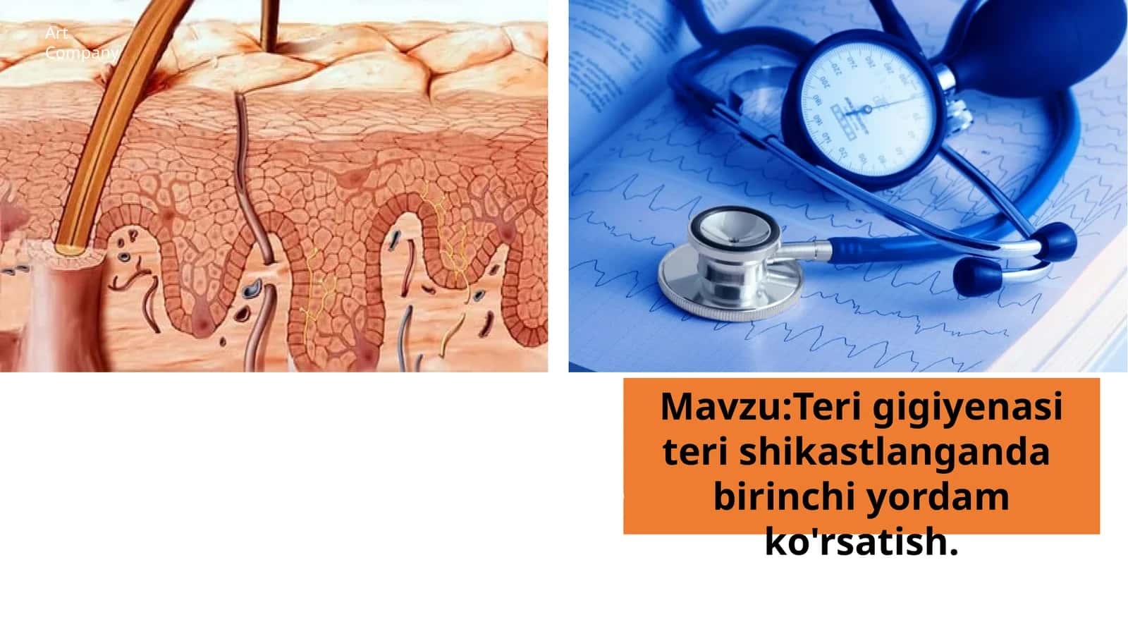 Teri gigiyenasi teri shikastlanganda birinchi yordam ko'rsatish