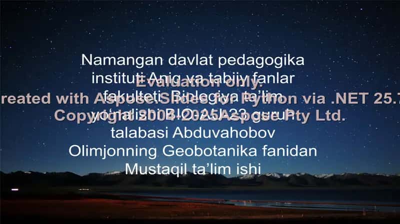 Fitotsenoz strukturasi