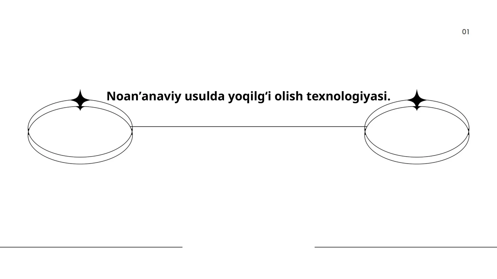 Noanʼanaviy usulda yoqilgʻi olish texnologiyasi