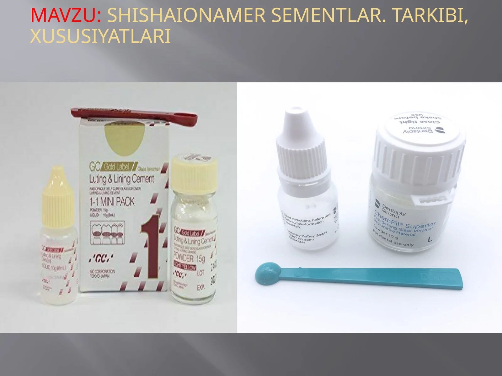 SHISHAIONAMER SEMENTLAR. TARKIBI, XUSUSIYATLARI