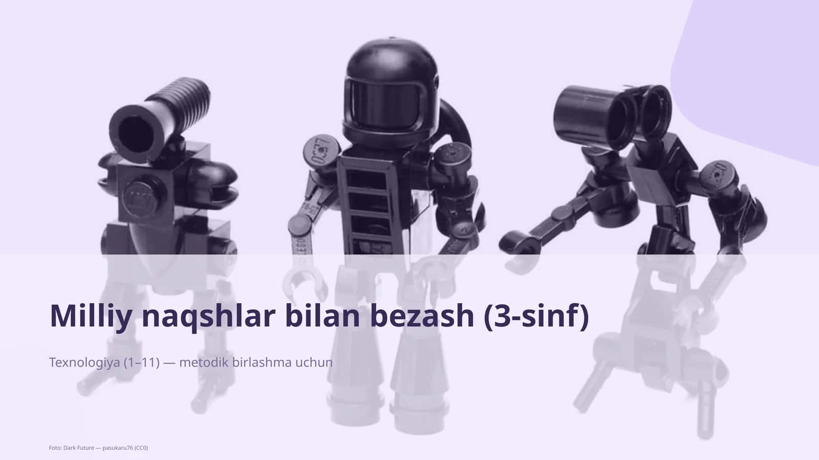 Milliy naqshlar bilan bezash (3-sinf)