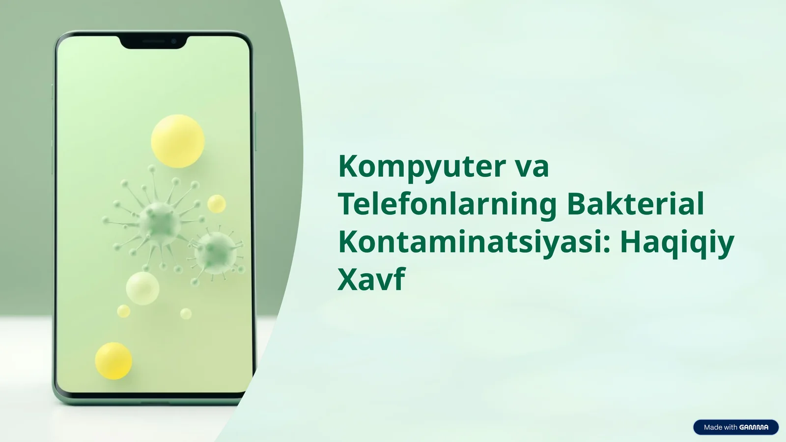 Kompyuter va Telefonlarning Bakterial Kontaminatsiyasi: Haqiqiy Xavf