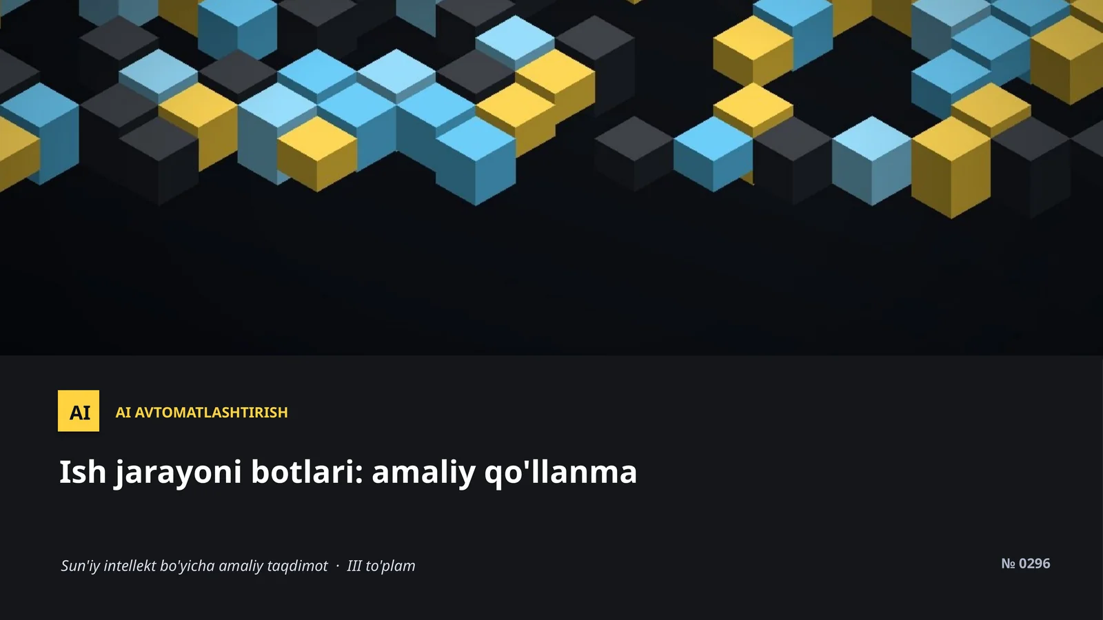 AI AVTOMATLASHTIRISH