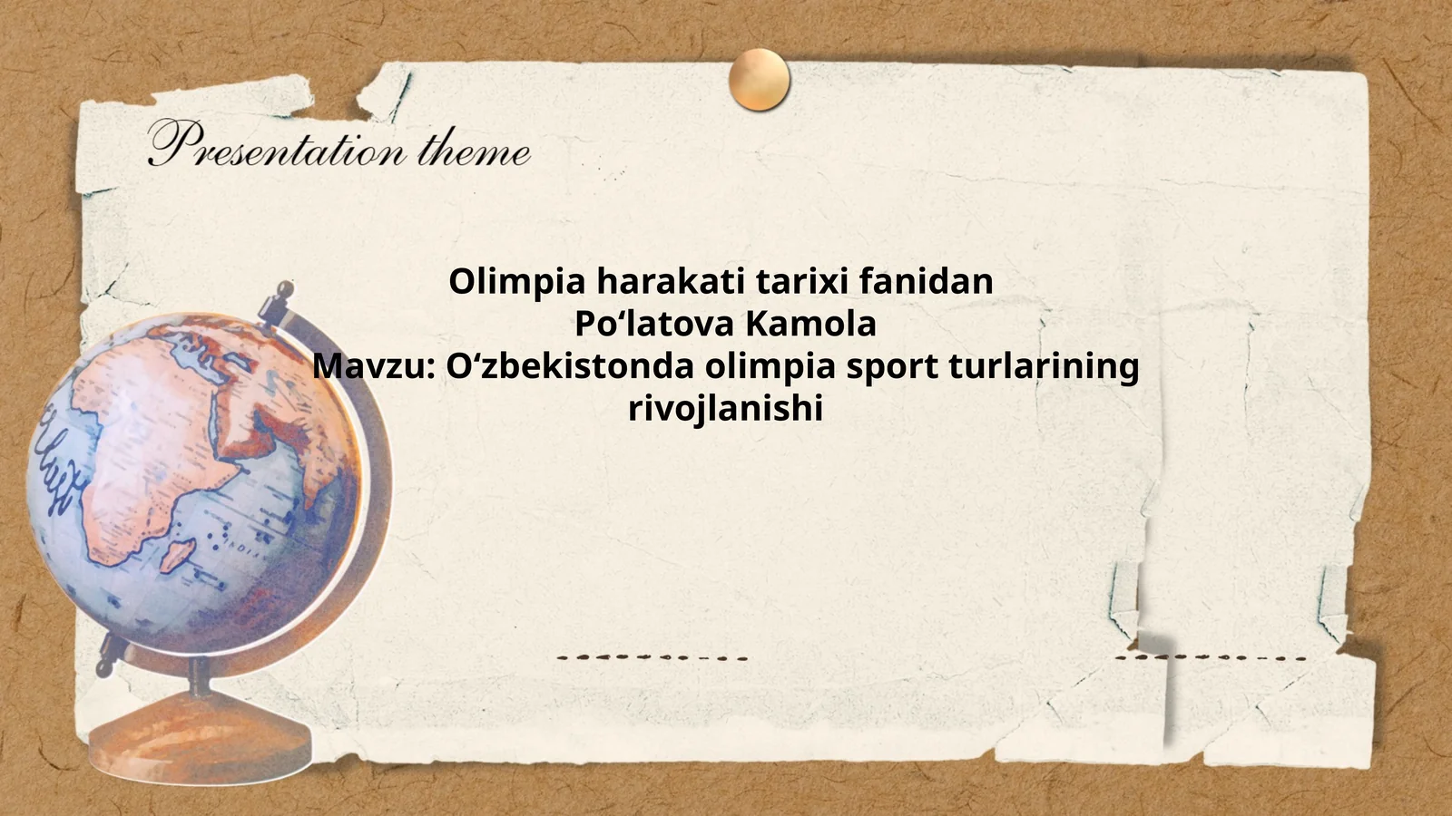 Olimpia harakati tarixi fanidan