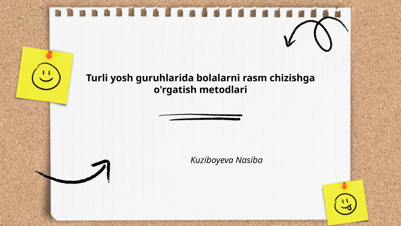 Turli yosh guruhlarida bolalarni rasm chizishga o'rgatish metodlari