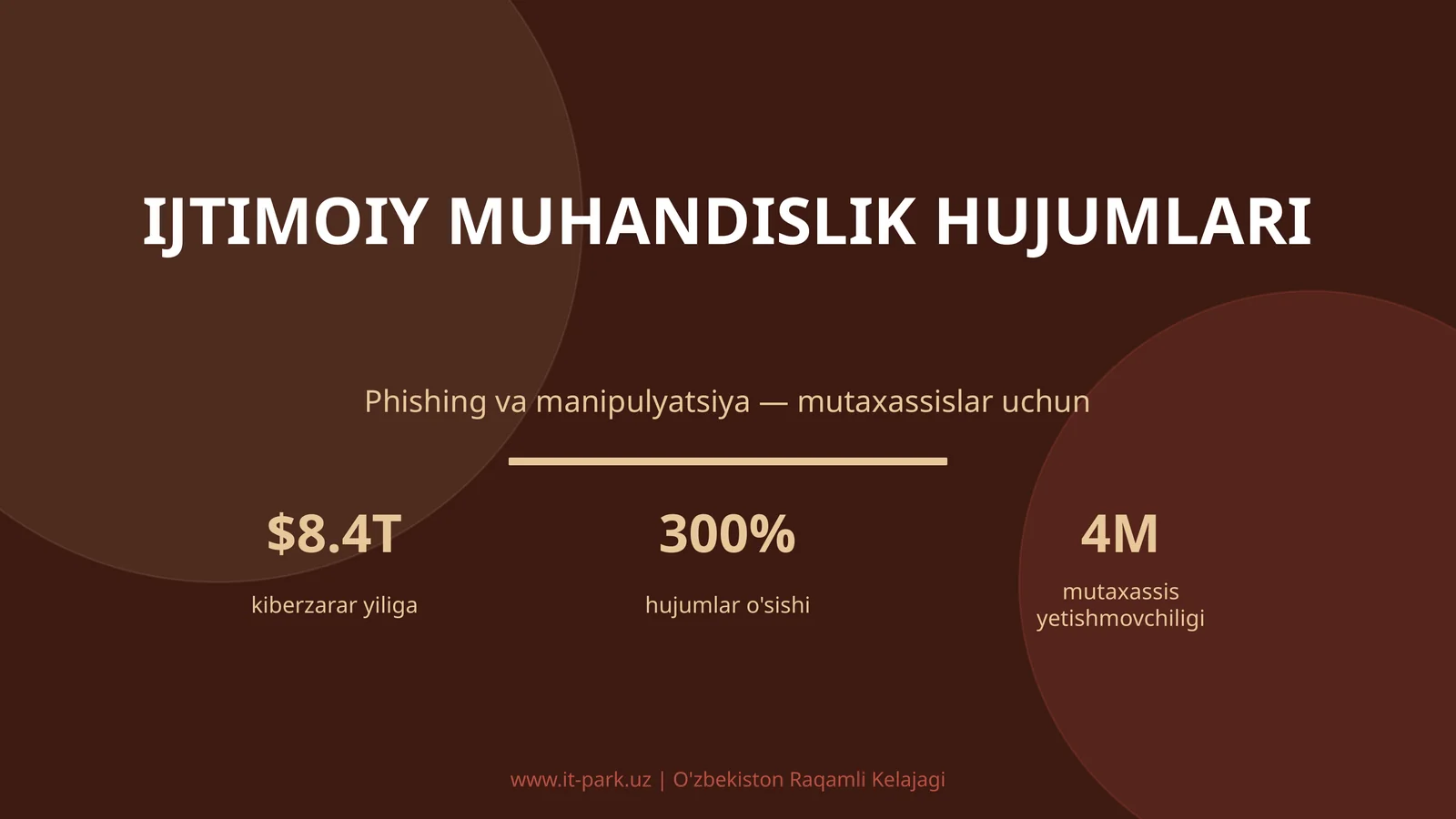 IJTIMOIY MUHANDISLIK HUJUMLARI