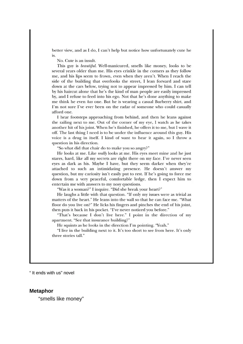 “ It ends with us” novel