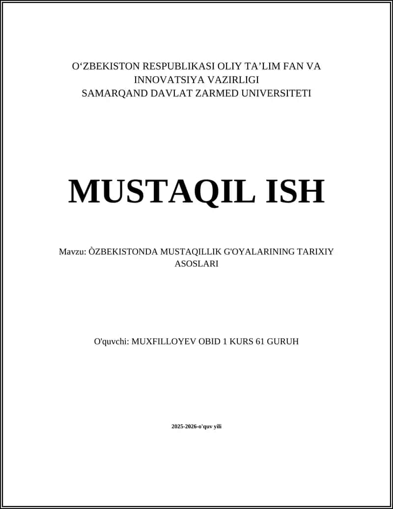 Qadimiy Movarounnahrda davlatchilik va milliy ongning ildizlari
