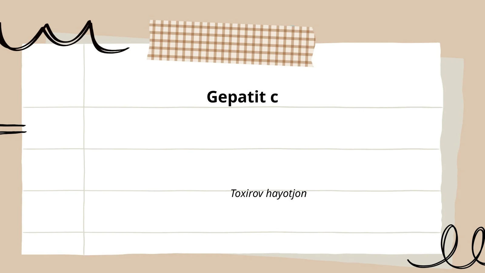 Gepatit C