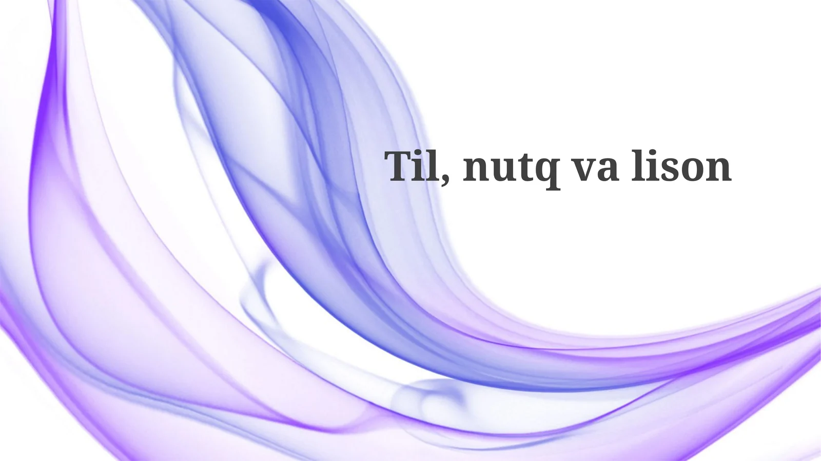 Til, Lison va Nutq: Ta'riflar va Farqlar