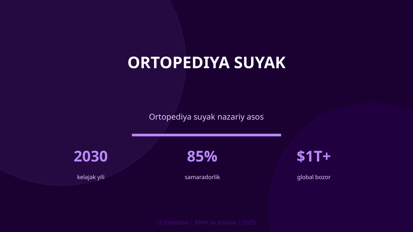 Ortopediya suyak