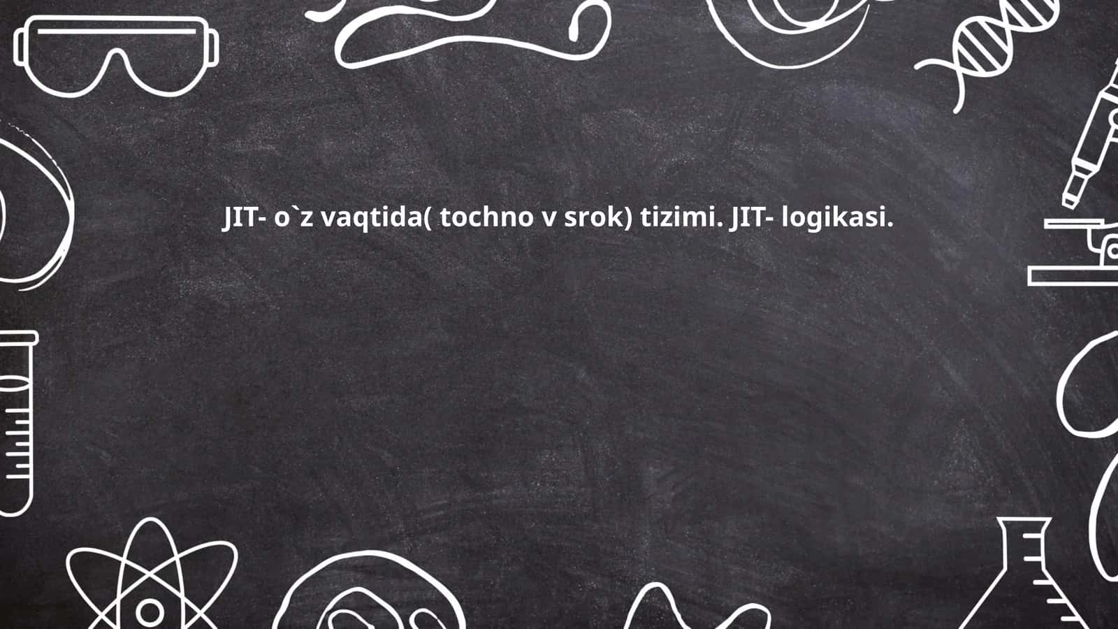 JIT tizimi