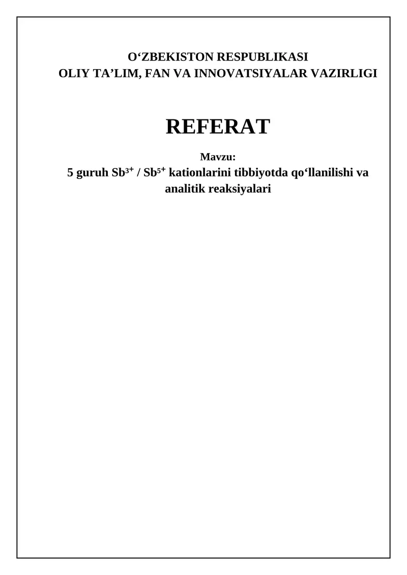 Surma (Sb) elementi