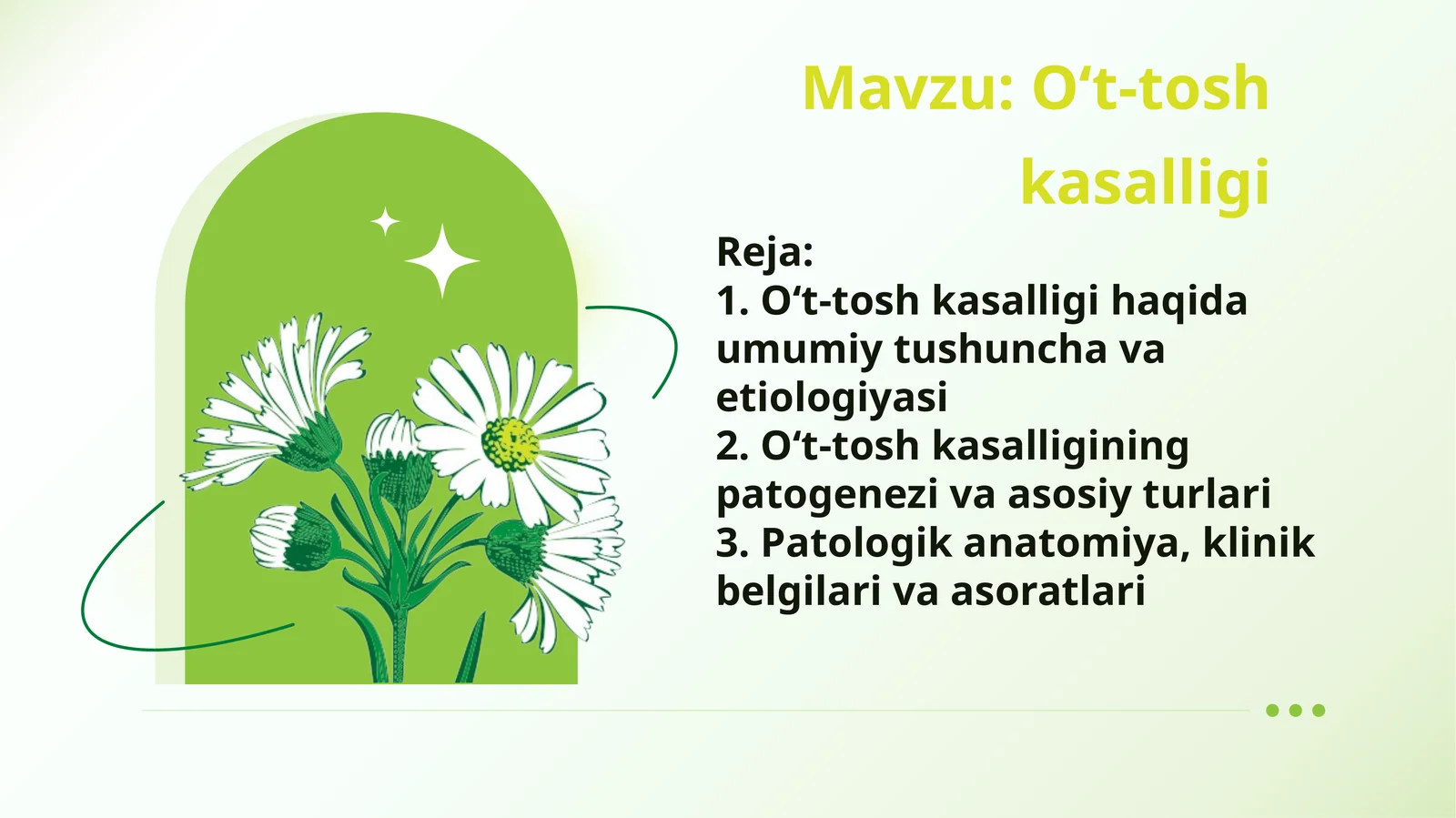 O‘t-tosh kasalligi