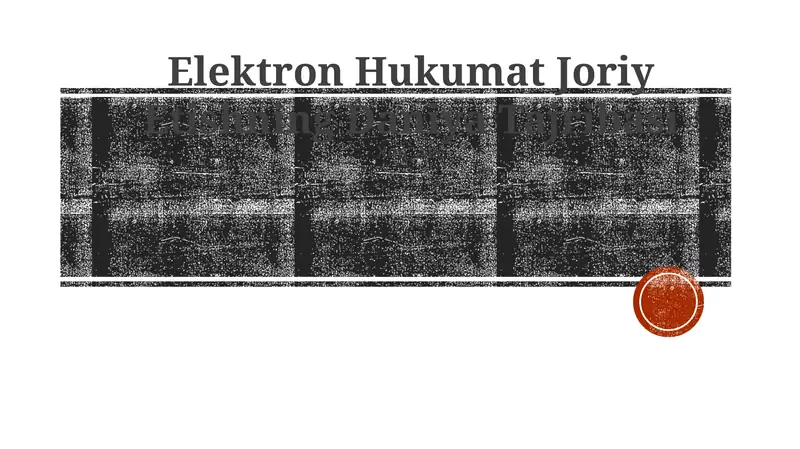 Elektron Hukumat Joriy Etishning Daniya Tajribasi
