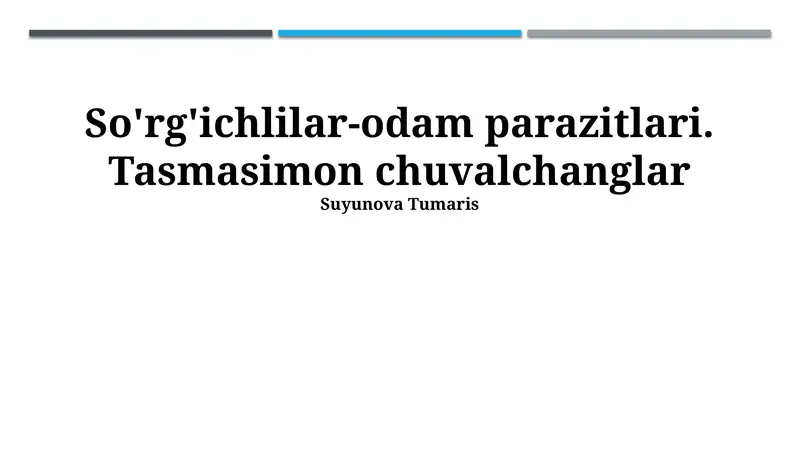 Tasma qurtlar