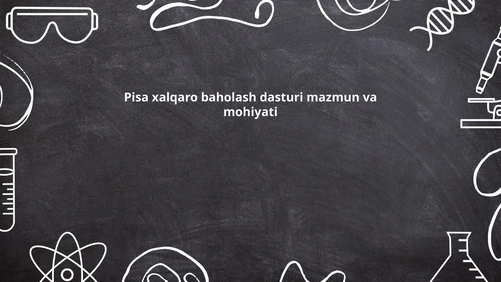 PISA xalqaro baholash dasturi