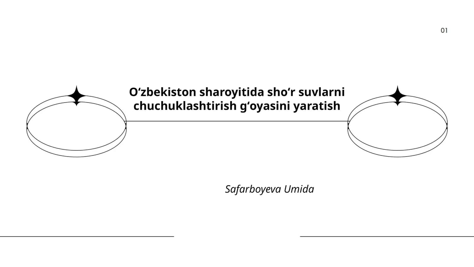 Shoʻr suvlarni chuchuklashtirish usullari