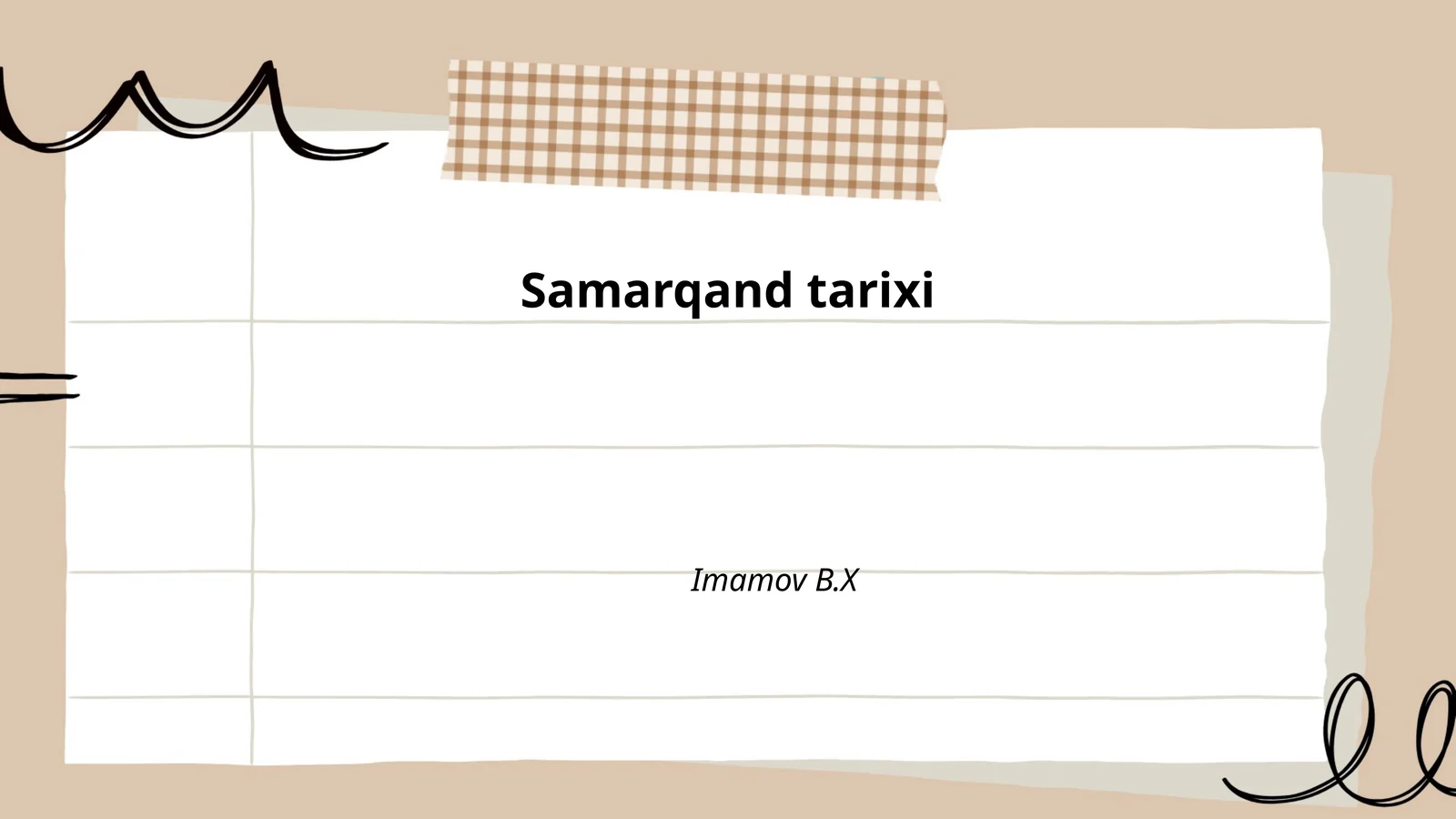 Samarqand tarixi