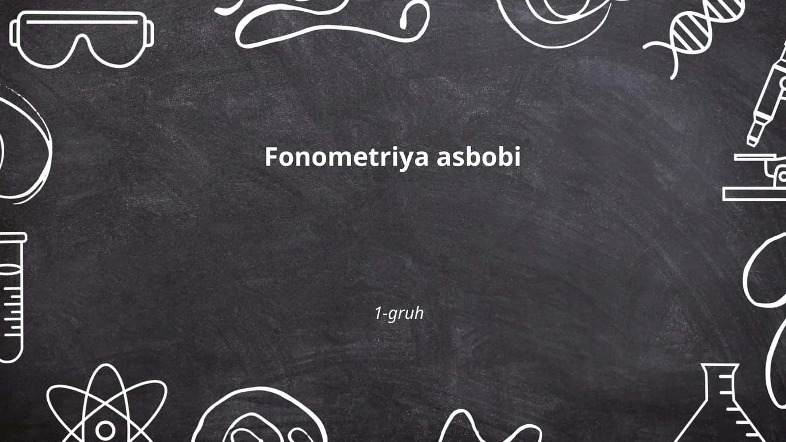 Fonometriya asbobi