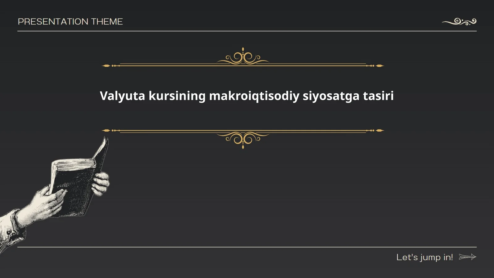 Valyuta kursining makroiqtisodiy siyosatga tasiri