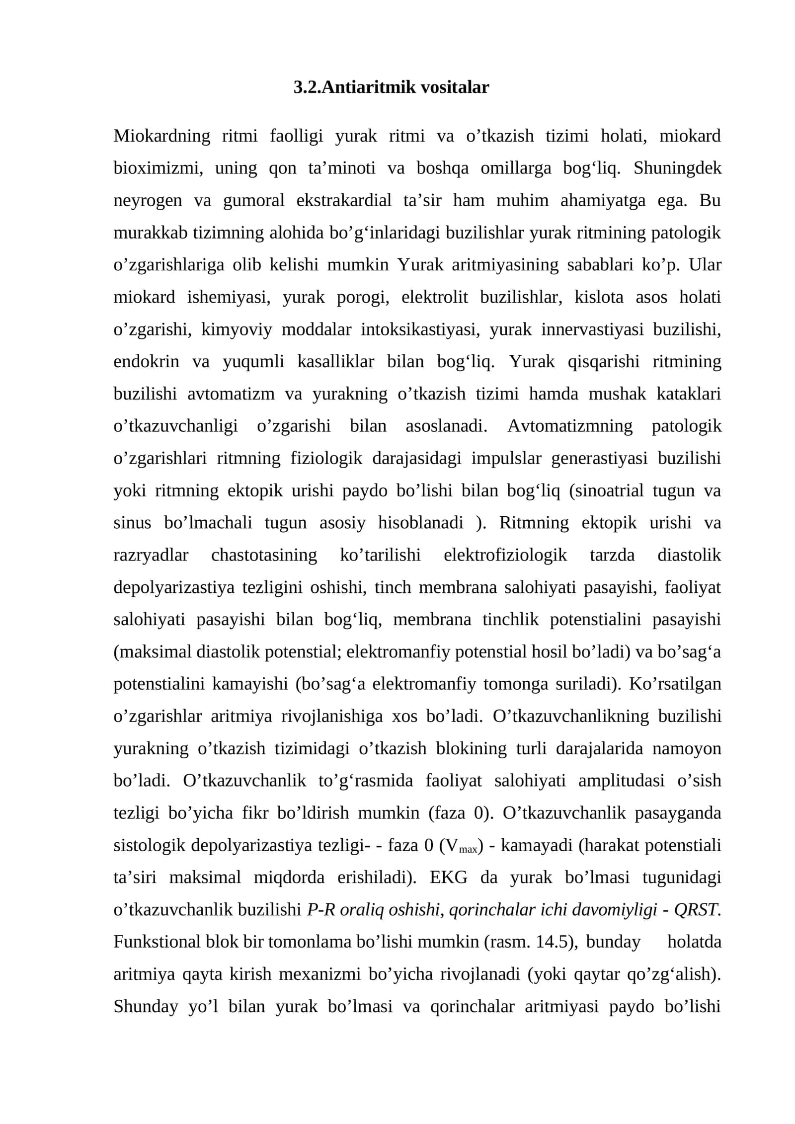 Antiaritmik vositalar