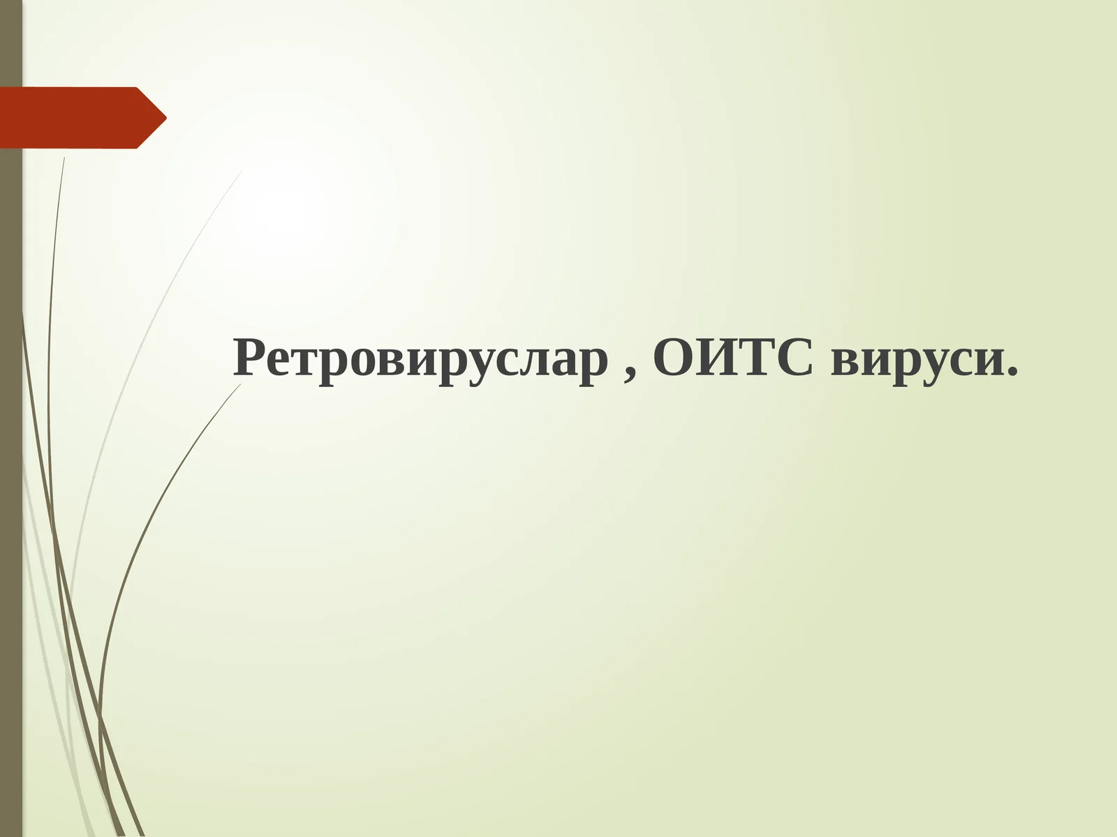 Ретровируслар, ОИТСвируси