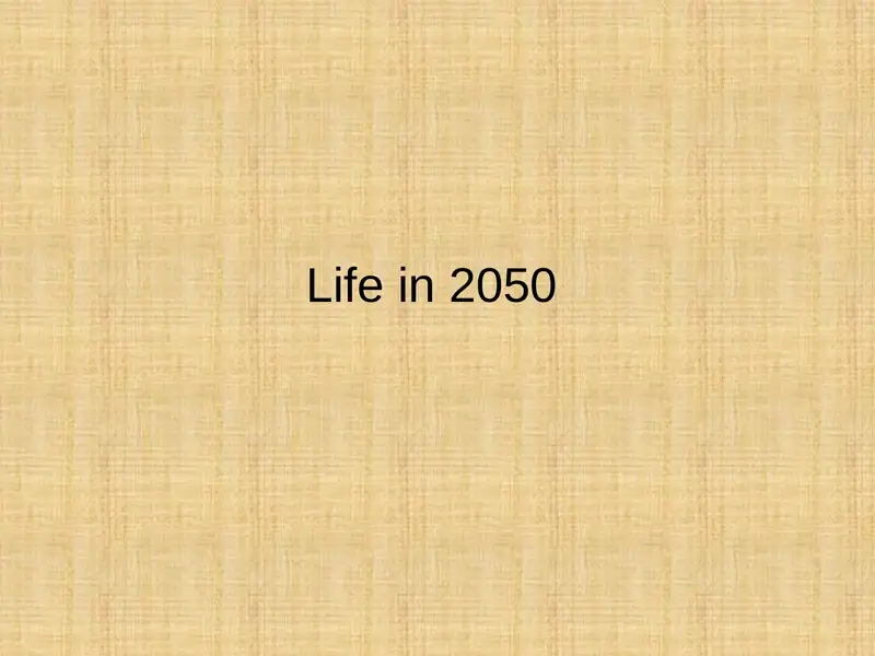 Food Demand Trends up to 2050