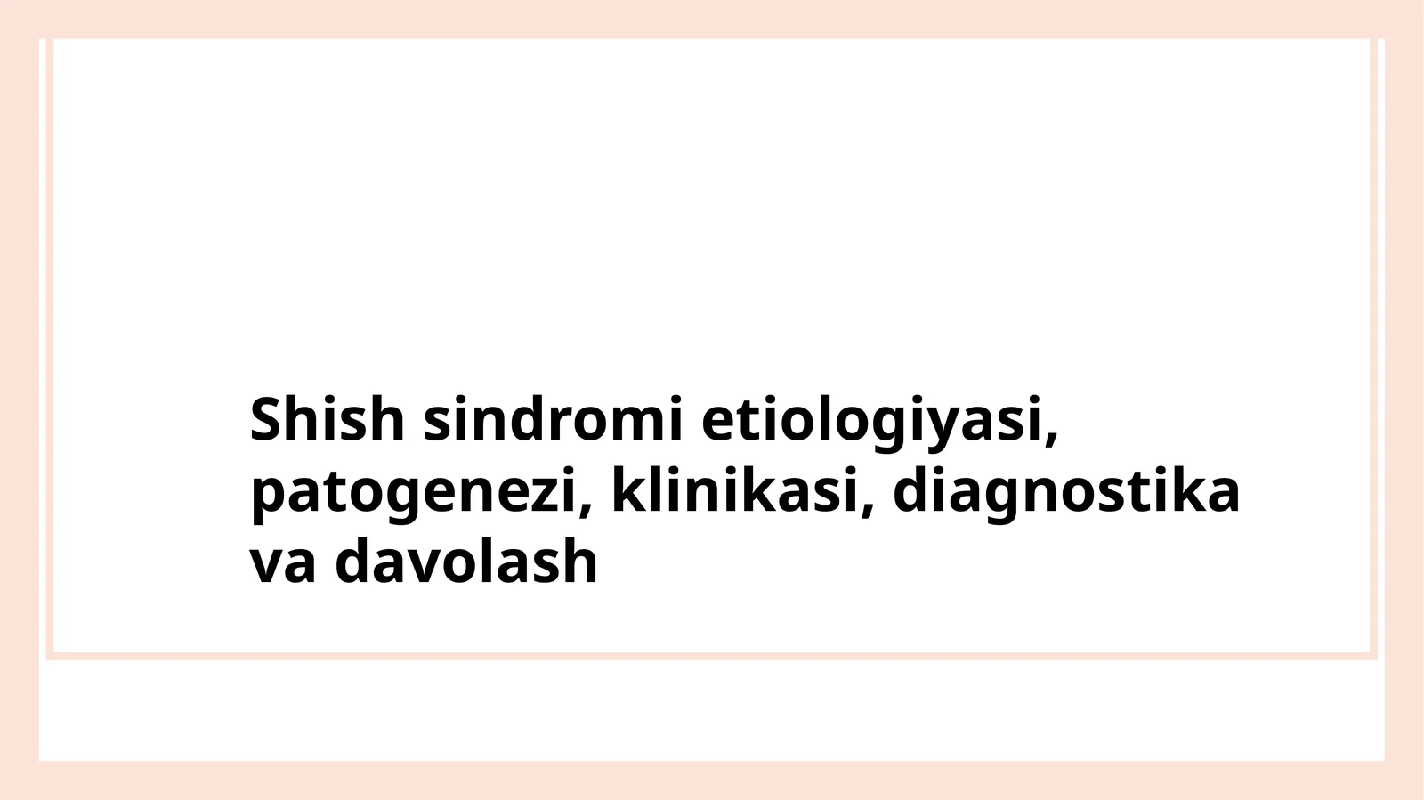 Shish sindromi