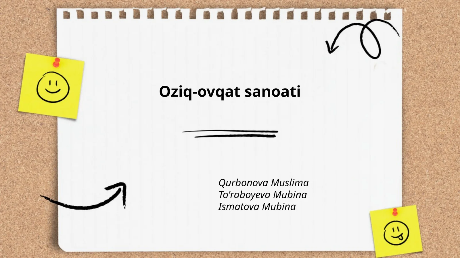Oziq-ovqat mahsulotlarini qayta ishlash texnologiyalari