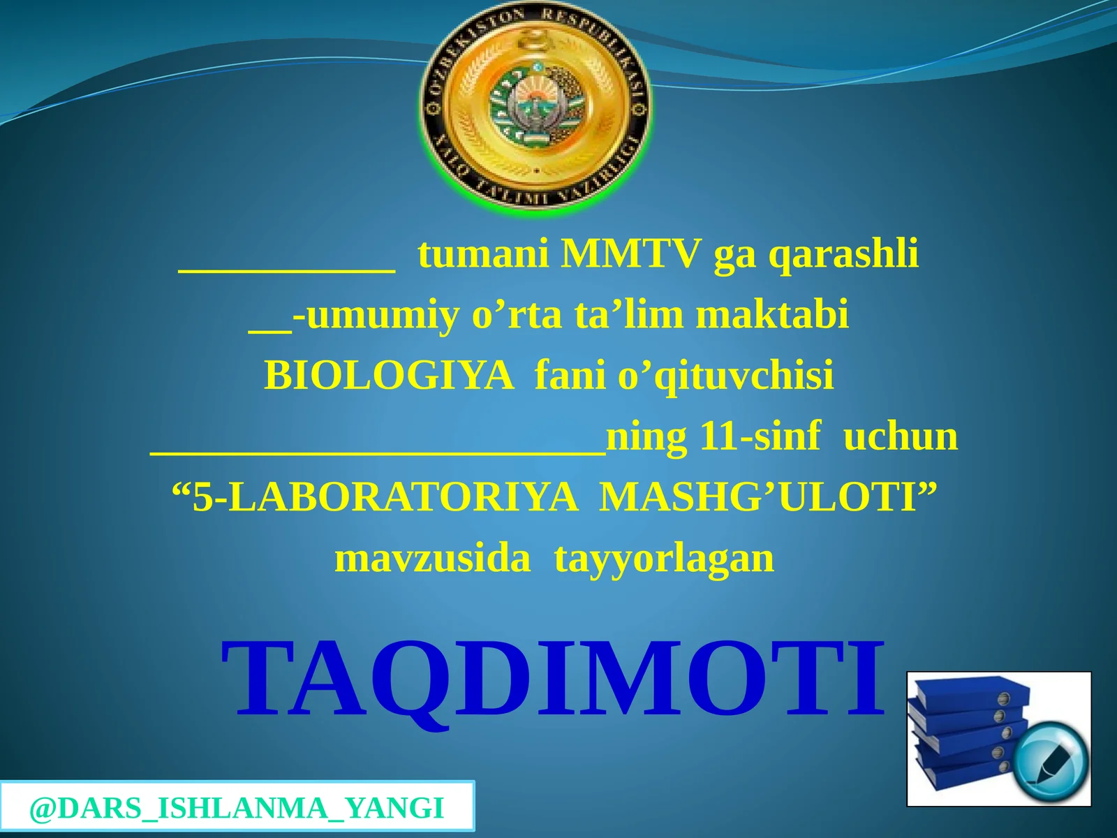 5-LABORATORIYA MASHG’ULOTI. Umurtqali hayvonlar misolida aromorfoz, idioadaptatsiyalarni o‘rganish