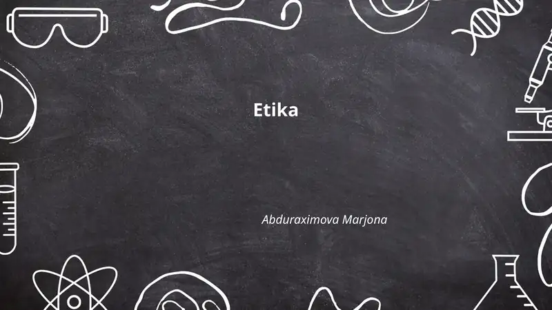 Etika