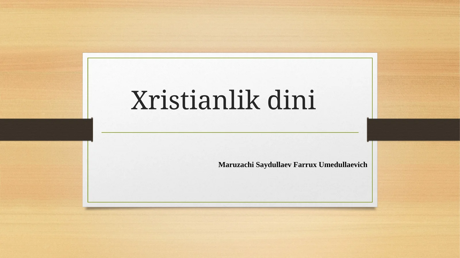 Xristianlikdini