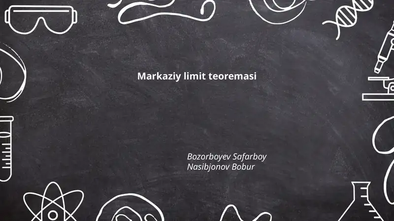 Markaziy limit teoremasi
