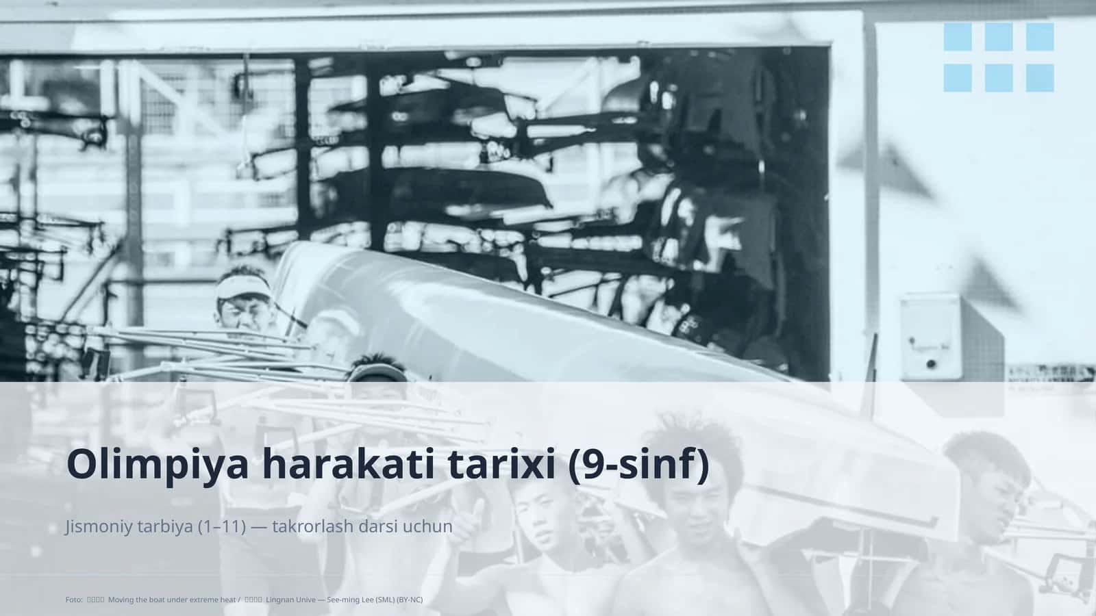 Olimpiya harakati tarixi (9-sinf)
