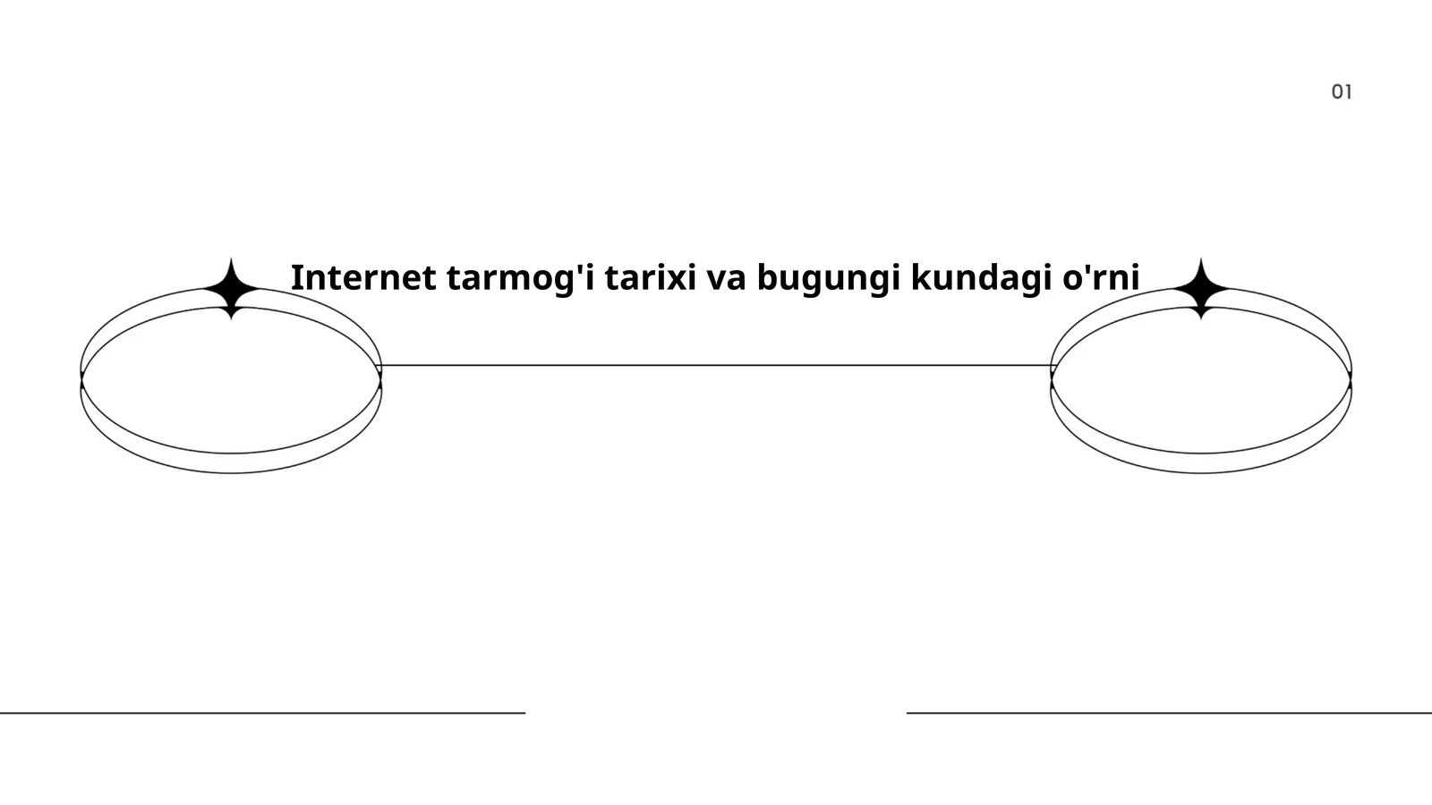 Internet tarmog'i tarixi va bugungi kundagi o'rni