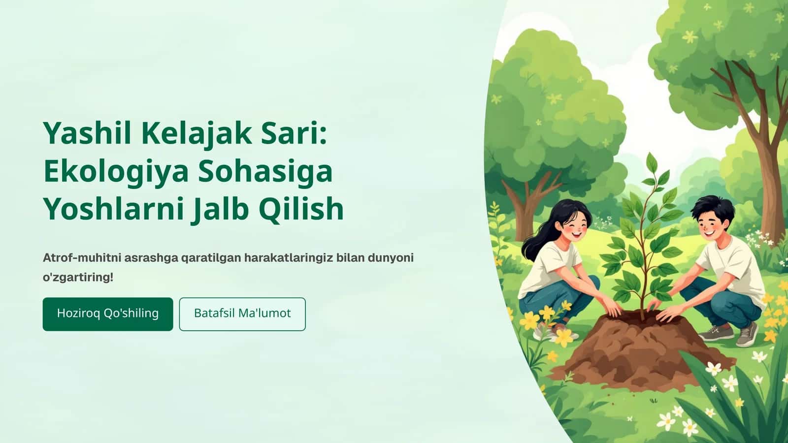 Yashil kelajak sari