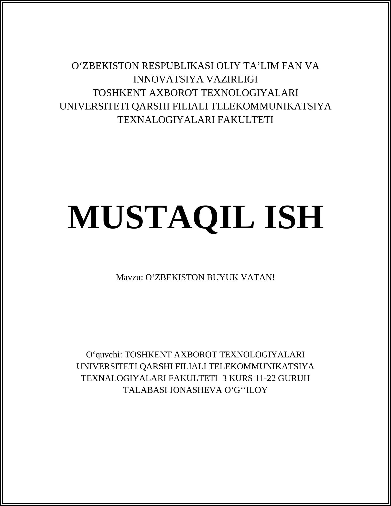 O'zbekistonning tarixiy obidalari