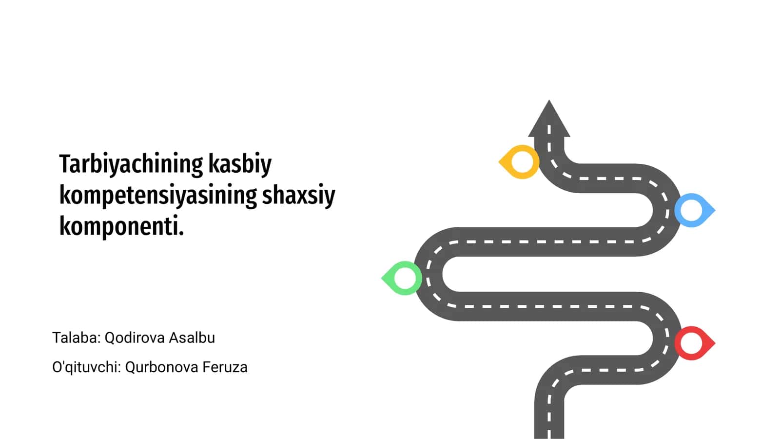 Tarbiyachining kasbiy kompetensiyasining shaxsiy komponenti