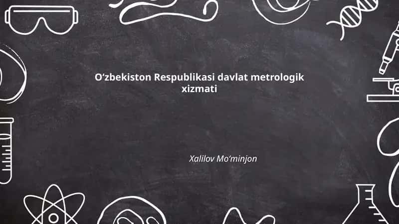 Oʻzbekiston Respublikasi davlat metrologik xizmati