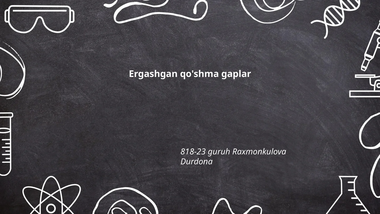Qo'shma gaplar