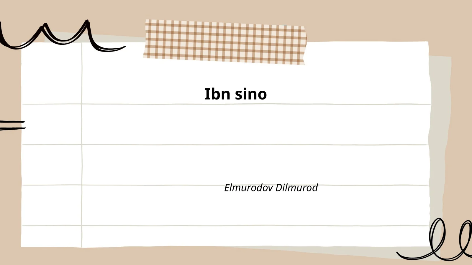 Ibn Sino