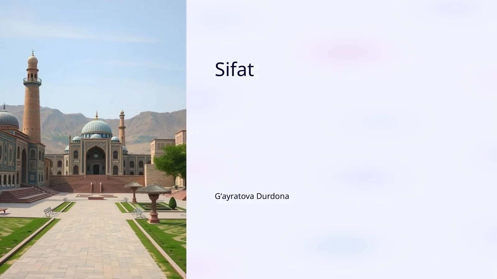 Sifat