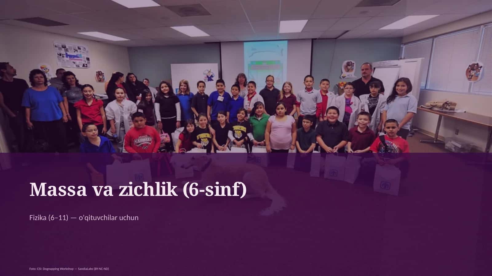 Massa va zichlik (6-sinf)