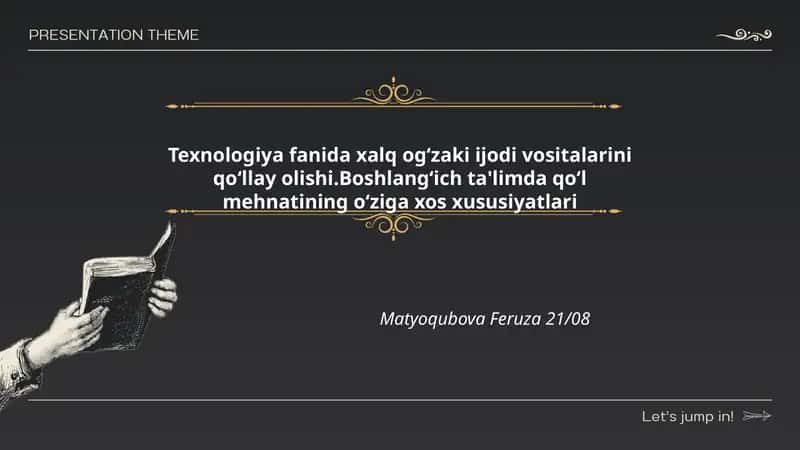 Xalq ogʻzaki ijodi vositalari